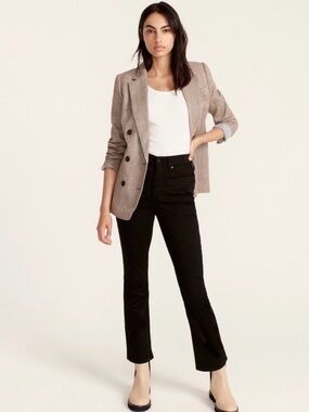 J. Crew Billie Demi boot crop, black. 28